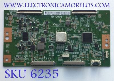 T-CON PARA TV SONY / NUMERO DE PARTE ST7461D02-F / TD-0001 / 34291100C40411TSUK730H00KB02 / 1-011-260-21 / MODELO KD-75X85J / KD75X85J / XR75X90J / XR75X90J	